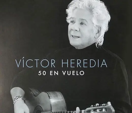 Mientras sigue con su gira, Vctor Heredia presenta su lbum 50 en Vuelo en vinilo.